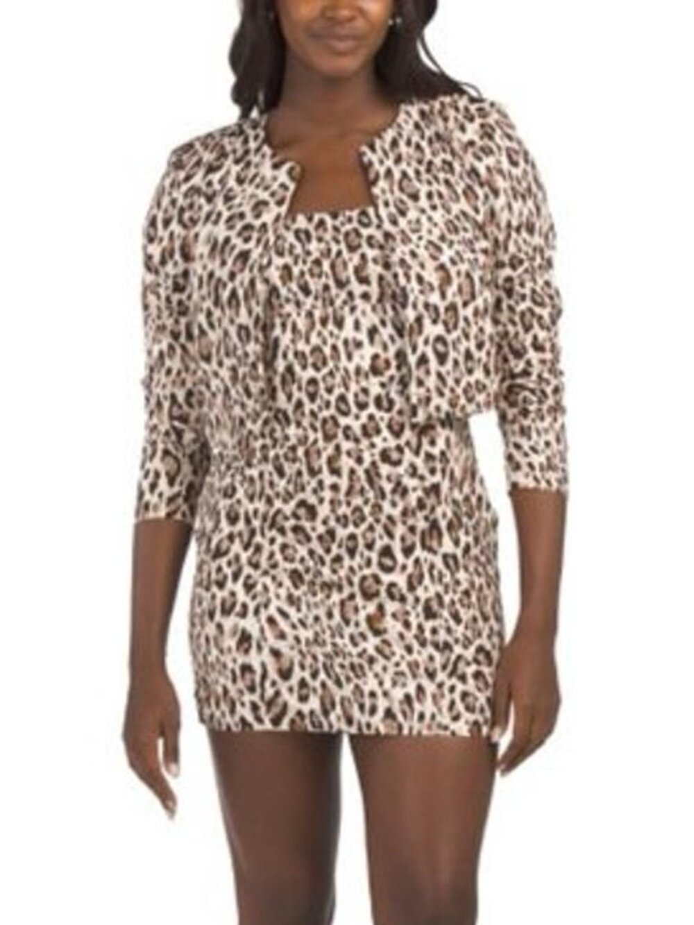 Avec Les Filles Mini Dress and Jacket